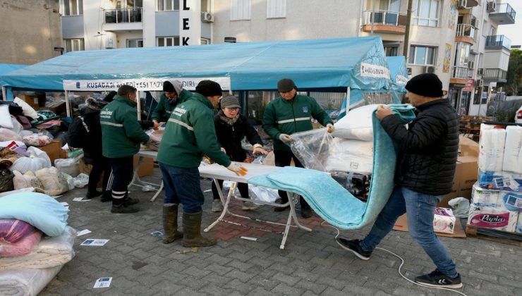Aydın’ın Kuşadası ilçesi 4 bin 251 depremzedeyi misafir ediyor