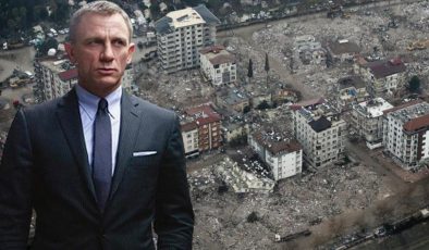 Dünyaca ünlü oyuncu Daniel Craig, depremzedeler için 101 milyon strelin topladı