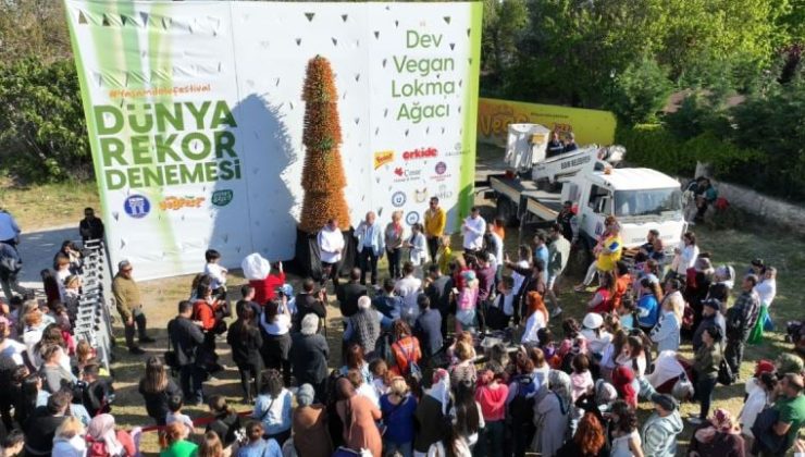 Didim Vegfest, 5 metrelik vegan lokma ağacı ile kapandı