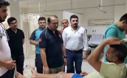 Aydın İl Sağlık Müdürü, orman yangınından etkilenen vatandaşları ziyaret etti