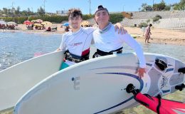 D Sailing Club Yelken kulübü, eğitimlerine hız kesmeden devam ediyor