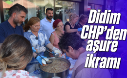 Didim CHP’den aşure ikramı