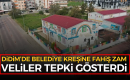 Didim’de Belediye kreşine fahiş zam: Veliler tepki gösterdi