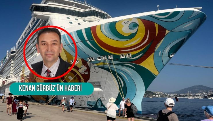 İki gemi 4 bin 320 yolcusuyla Bodrum’da