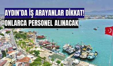 İş arayanlar dikkat! Didim Belediyesi’ne personel alınacak