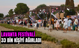 Lavanta Festivali 33 bin kişiyi ağırladı