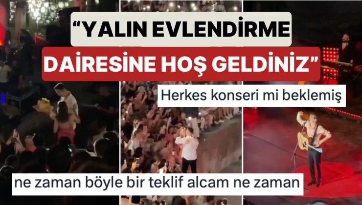 Yalın’ın Efes Antik Tiyatro’daki konseri evlilik teklifleriyle renklendi