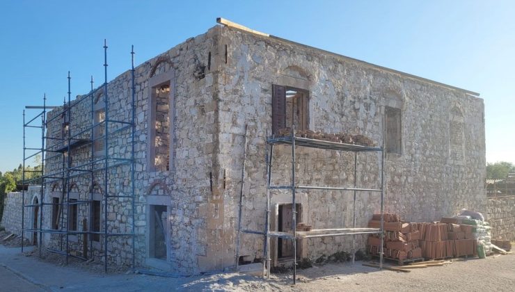 Knackfuss Evi’nde restorasyon çalışması devam ediyor