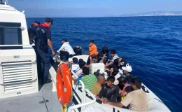 Aydın’da 210 düzensiz göçmen kurtarıldı