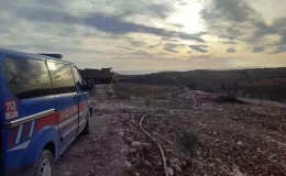 Didim’de hazine arazisinde izinsiz yer açma olayı
