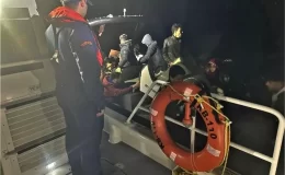 Didim açıklarında 10 göçmen yakalandı