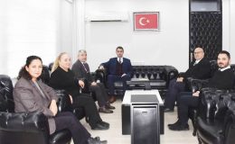 Didim Vergi Da­ire­si’nden Kay­ma­kam Ku­ru­ca’ya zi­ya­ret