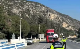 Didim’de havadan trafik denetimi: 7 sürücüye ceza