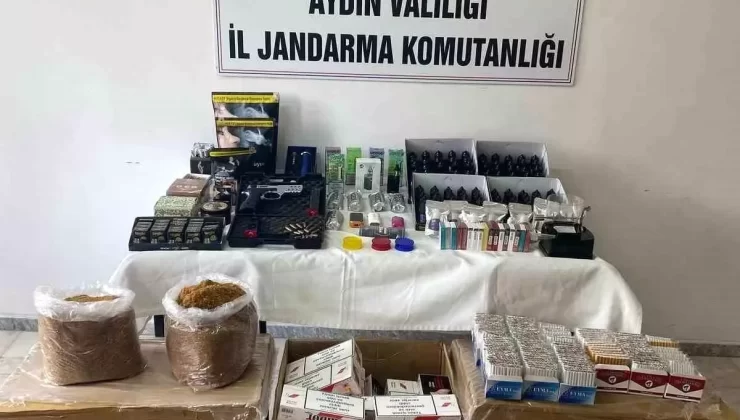 Didim’de 82 bin makaron ele geçirildi