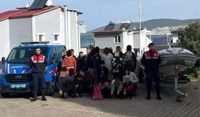Didim’de 4 organizatör ve 36 düzensiz göçmen yakalandı