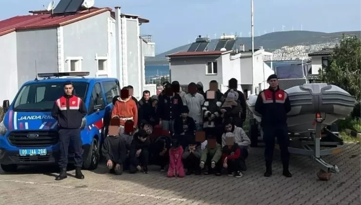 Didim’de 4 organizatör ve 36 düzensiz göçmen yakalandı