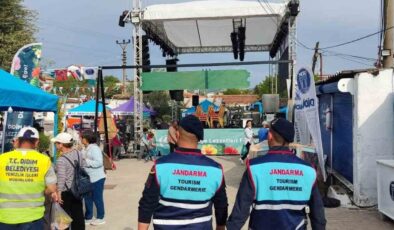 Didim’de jandarmadan ‘festival’ nöbeti