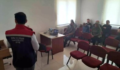 Didim’de kasaplar ve et tesisi personeline eğitim verildi