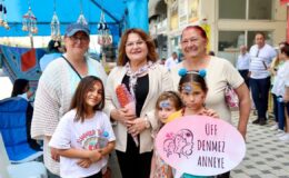 Başkan Gençay, Anneler Günü dolayısıyla kurulan stantları ziyaret etti