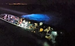 Didim açıklarında 40 düzensiz göçmen kurtarıldı