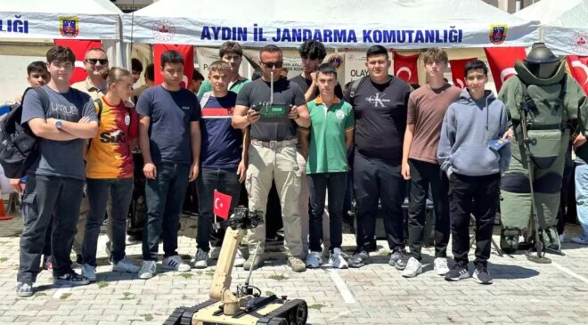 Didim’de öğrencilere Jandarma tanıtımı