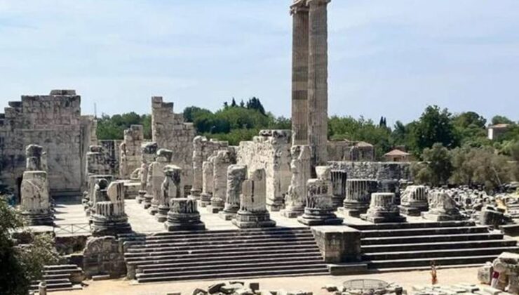 Apol­lon Ta­pı­na­ğı’na yılın ilk 10 ayın­da 85 bin 730 zi­ya­ret­çi