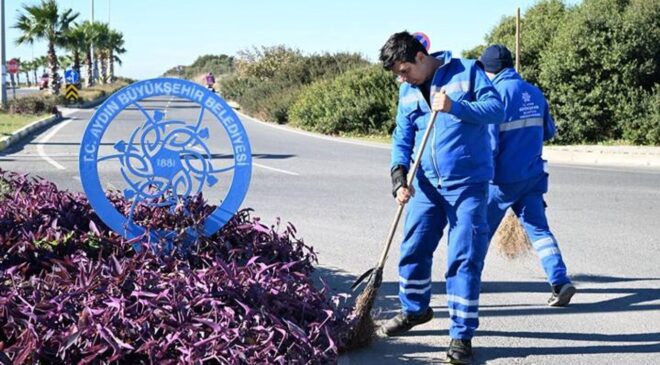 Baş­ka­nı Çer­çi­oğ­lu, Didim’de çevre düzenleme ve yenileme çalışmalarına devam ediyor