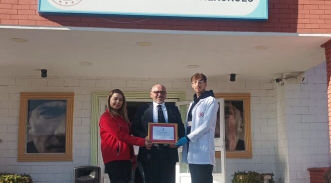 Didim Akbudak İlkokulu’ndan kızılay’a kan bağışı