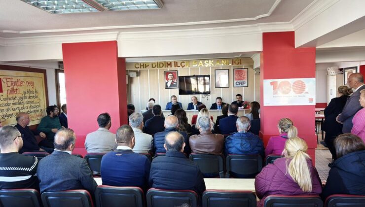Didim CHP, değerlendirme toplantısında bir araya geldi
