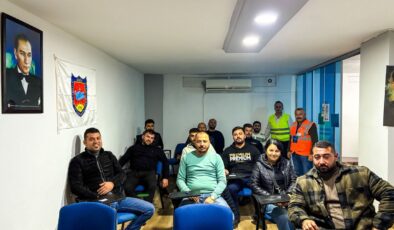 Didim Şoförler Odası’nda Mesleki Yeterlilik Sınavı yapıldı