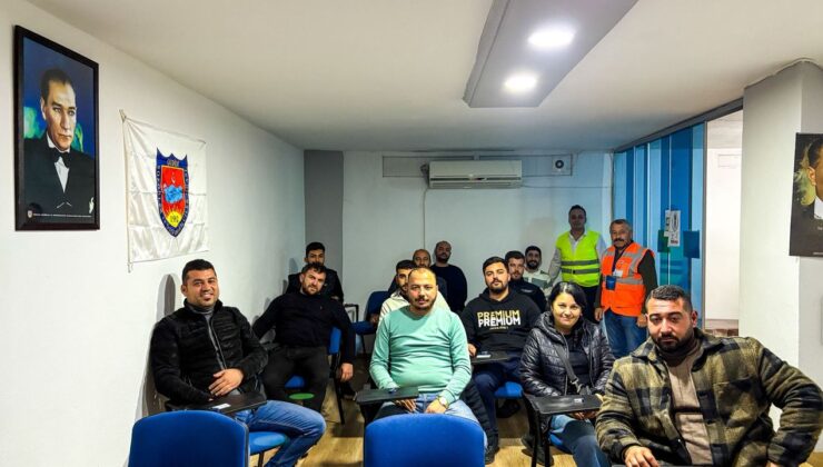 Didim Şoförler Odası’nda Mesleki Yeterlilik Sınavı yapıldı