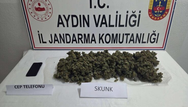 Didim’de bir kilo uyuşturucu ele geçirildi: Yabancı zehir taciri tutuklandı