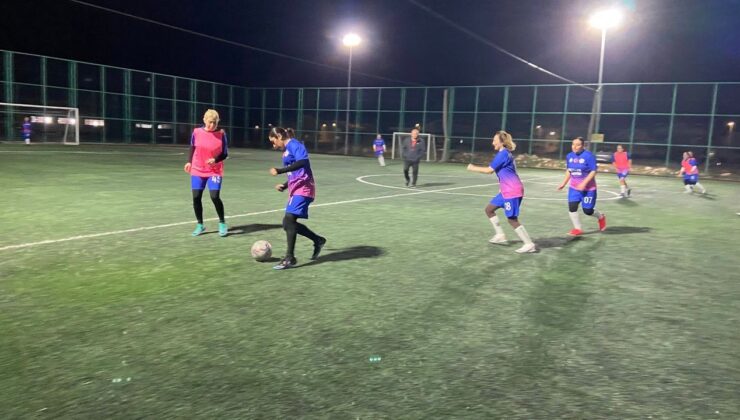 Didim’de “Hanımeli futbol takımından” renkli görüntüler