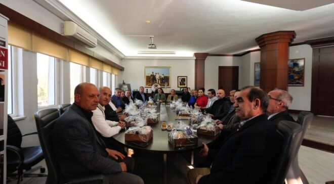 Didim’de muhtarlarla yeni yıl öncesi değerlendirme ve planlama toplantısı