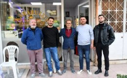 Kuşadası’nda erkek kuaförleri SMA’lı Teoman bebek için seferber oldu