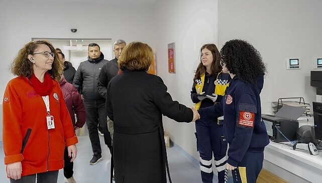 Didim’de yeni yıla halkla ve sahada görev yapanlarla merhaba