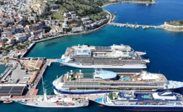 Kuşadası kruvaziyer sezonunu lider kapattı