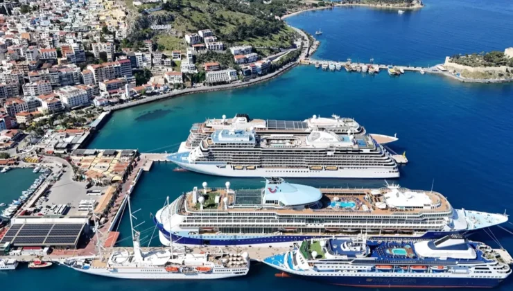 Kuşadası kruvaziyer sezonunu lider kapattı