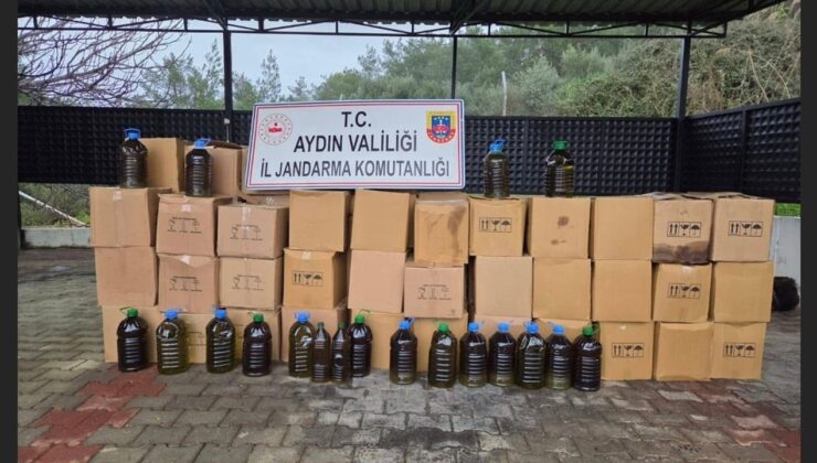 Didim’de Ramazan öncesi taklit zeytinyağı operasyonu