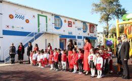 Didim Belediyesi Deniz Yıldızları Kreşi öğrencilerinden anlamlı etkinlik