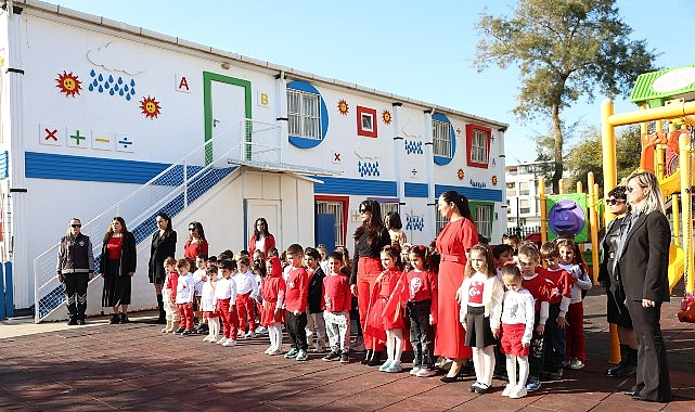 Didim Belediyesi Deniz Yıldızları Kreşi öğrencilerinden anlamlı etkinlik