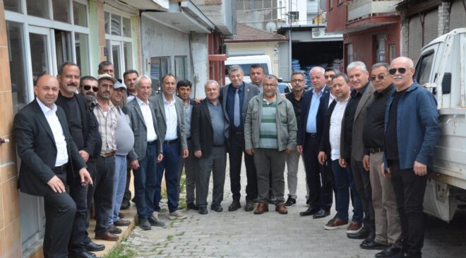 Başkan Künkcü’den Karpuzlu ve Çine’de gövde gösterisi