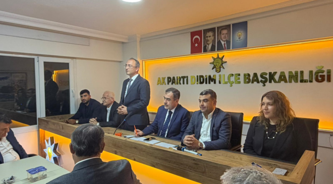 AK Parti Didim İlçe Teşkilatı’nın danışma meclisinde sorunlar ele alındı