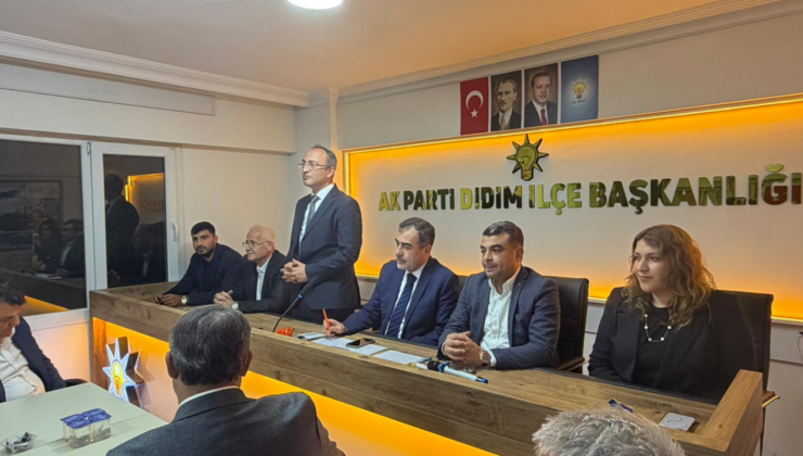 AK Parti Didim İlçe Teşkilatı’nın danışma meclisinde sorunlar ele alındı