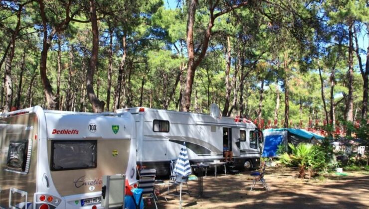 Didim Zabıtası Karavan ve Çadırcılara tebligat sürecini başlattı