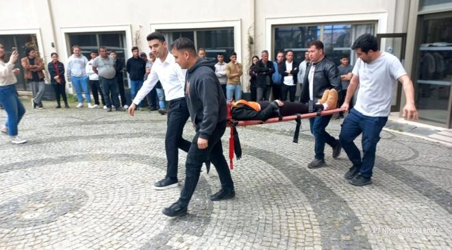 Didim’de otel personeline afet farkındalık eğitimi ve tatbikat