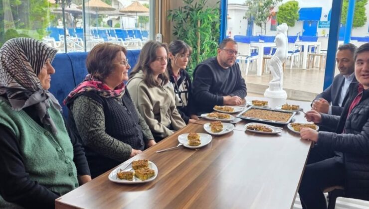 Didimli liseliler Mübadele Mutfağı Projesi ‘Kaşopita’yı tanıdı