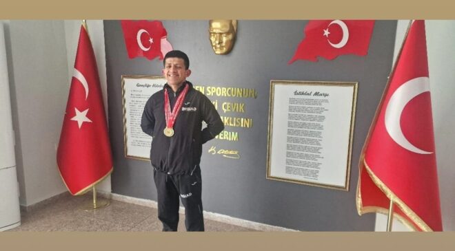 Didimli özel sporcudan 4 madalya