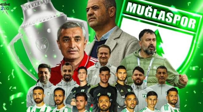 Muğlaspor, Trendyol 1. Lig’e yükseldi
