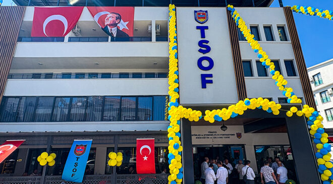 TŞOF’nun Didim’deki yenilenen oteli törenle açıldı